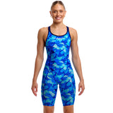 Funkita - Try Blue - Ladies Eco Fast Training One Piece