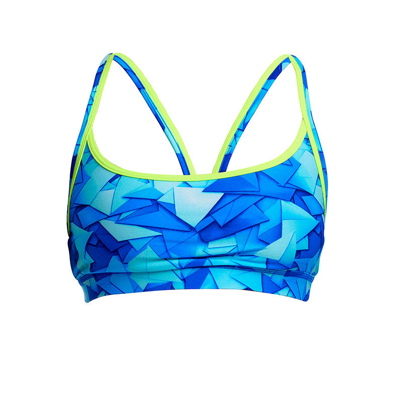Funkita - Try Blue - Ladies Eco Sports Top