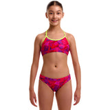 Funkita - Try Pink - Girls Eco Racerback Two Piece