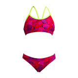 Funkita - Try Pink - Girls Eco Racerback Two Piece