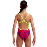 Funkita - Try Pink - Girls Eco Single Strap One Piece
