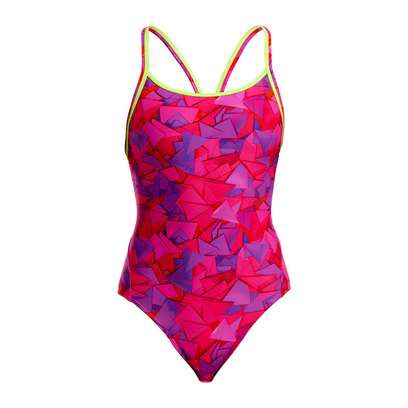 Funkita - Try Pink - Ladies Diamond Secure One Piece