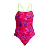 Funkita - Try Pink - Ladies Eco Single Strap One Piece