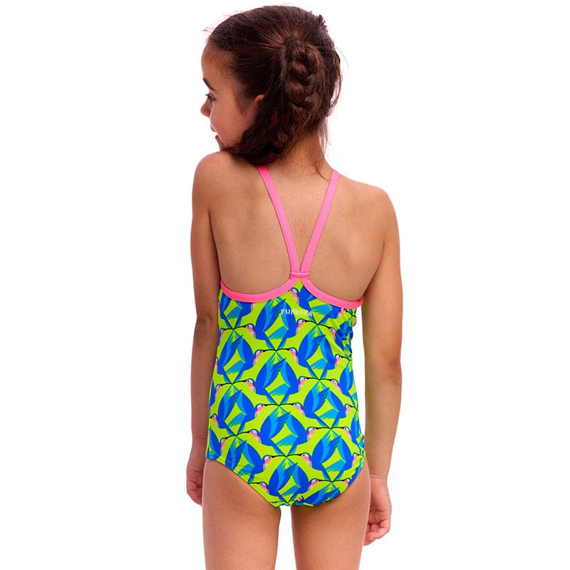 Funkita - Tweety Sweet - Toddler Girls Eco Printed One Piece