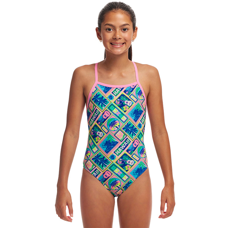 Funkita - Ukule Babe - Girls Eco Tie Me Tight One Piece