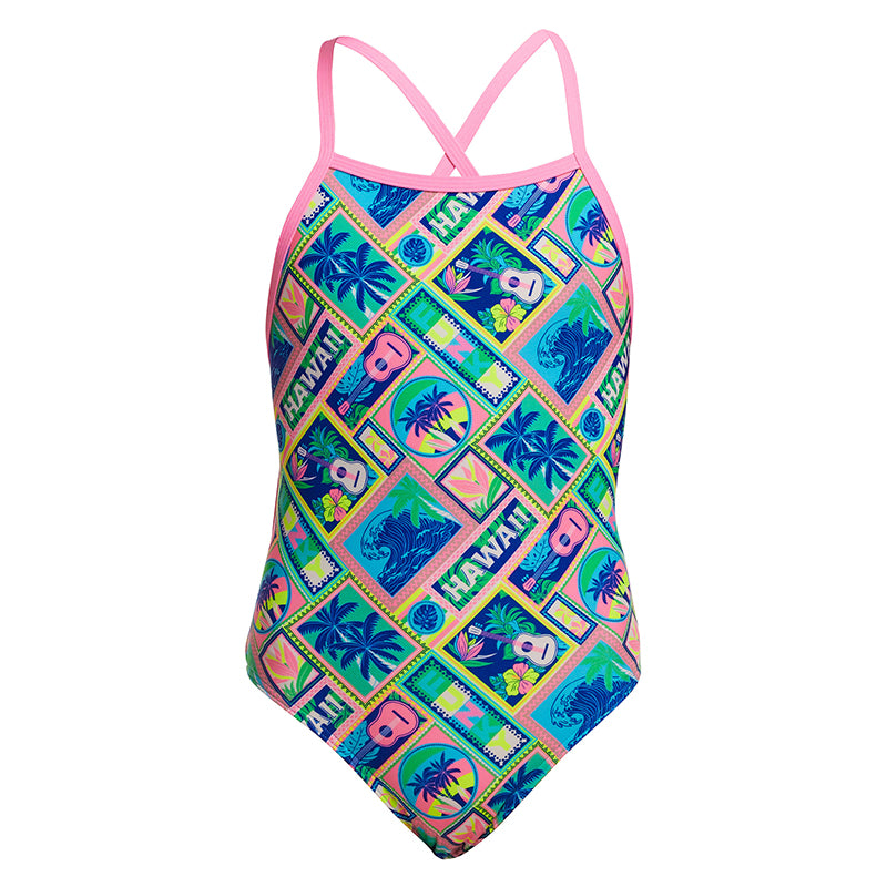 Funkita - Ukule Babe - Girls Eco Tie Me Tight One Piece