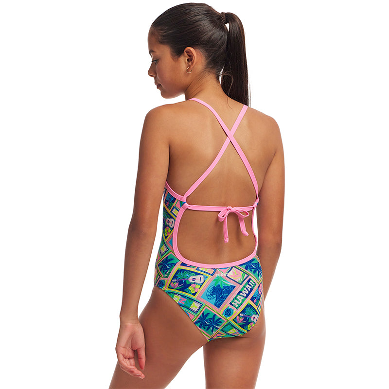 Funkita - Ukule Babe - Girls Eco Tie Me Tight One Piece