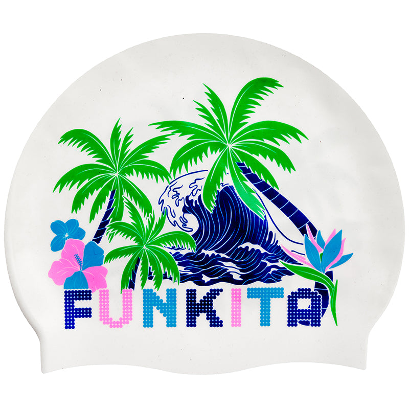 Funkita - Ukule Babe - Silicone Swimming Cap