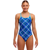 Funkita - Under Over - Ladies Eco Diamond Back One Piece