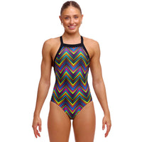 Funkita - Up Down - Ladies Eco Sky Hi One Piece