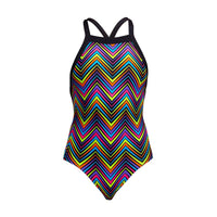 Funkita - Up Down - Ladies Eco Sky Hi One Piece