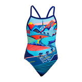Funkita - Vive La Funky - Girls Eco Single Strap One Piece