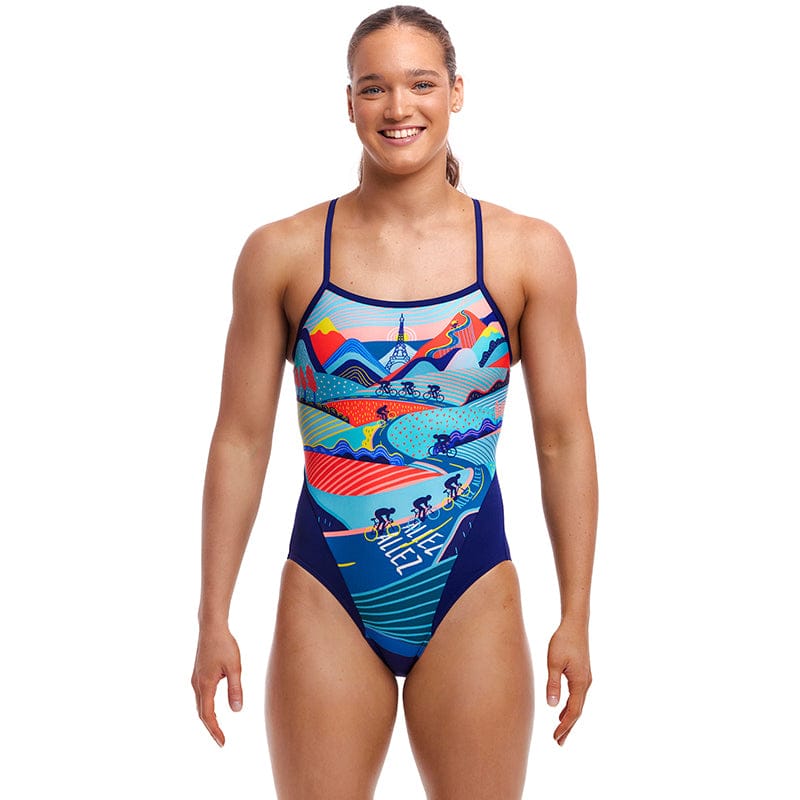 Funkita - Vive La Funky - Ladies Eco Single Strap One Piece