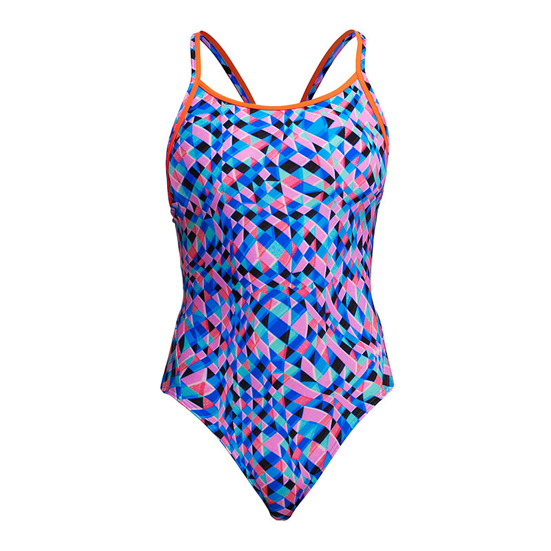 Funkita - Warp Tour - Ladies Eco Diamond Back One Piece