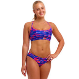 Funkita - Warped Waves - Ladies Eco Sports Top
