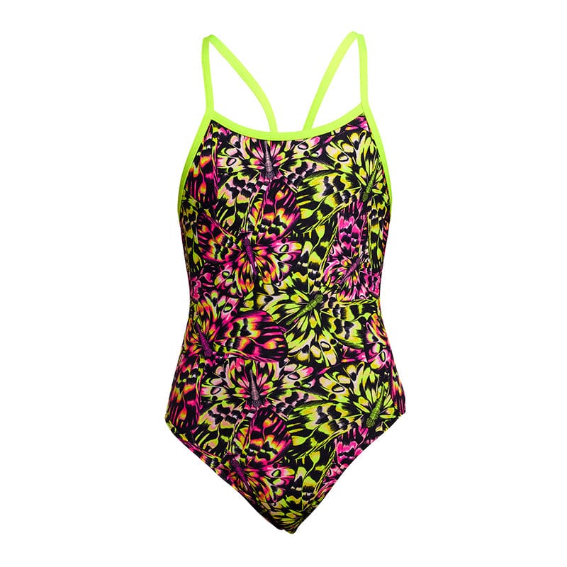 Funkita - Water Wings - Girls Eco Single Strap One Piece