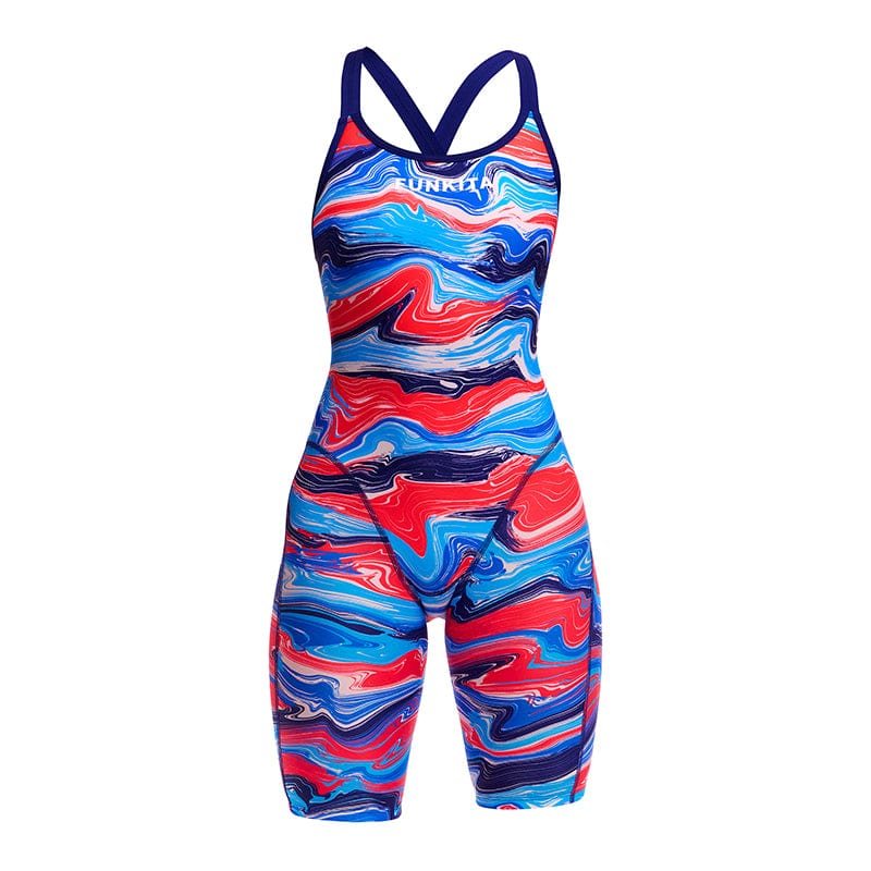 Funkita - Wave Craze - Ladies Eco Fast Legs One Piece