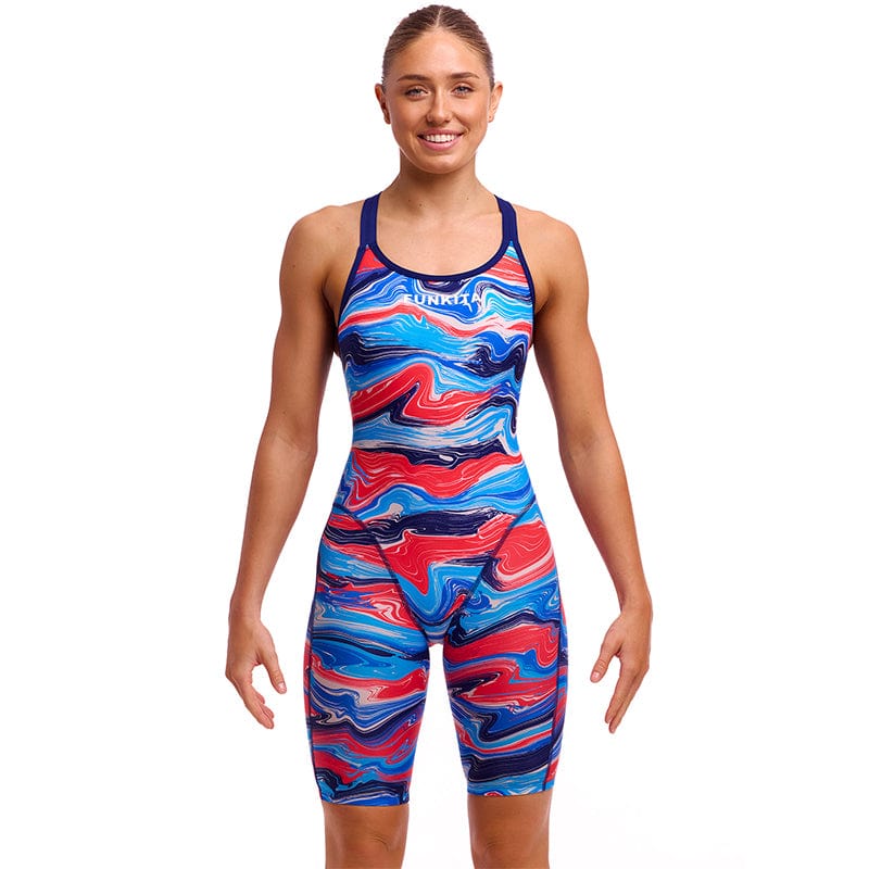 Funkita - Wave Craze - Ladies Eco Fast Legs One Piece