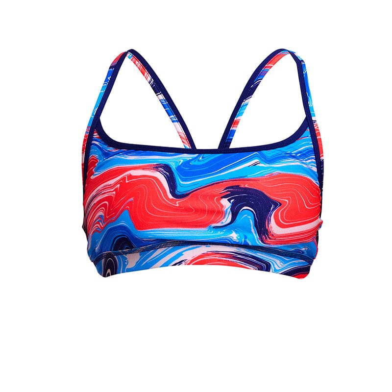 Funkita - Wave Craze - Ladies Eco Sports Top