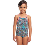 Funkita - Weave Please - Toddler Girls Printed One Piece