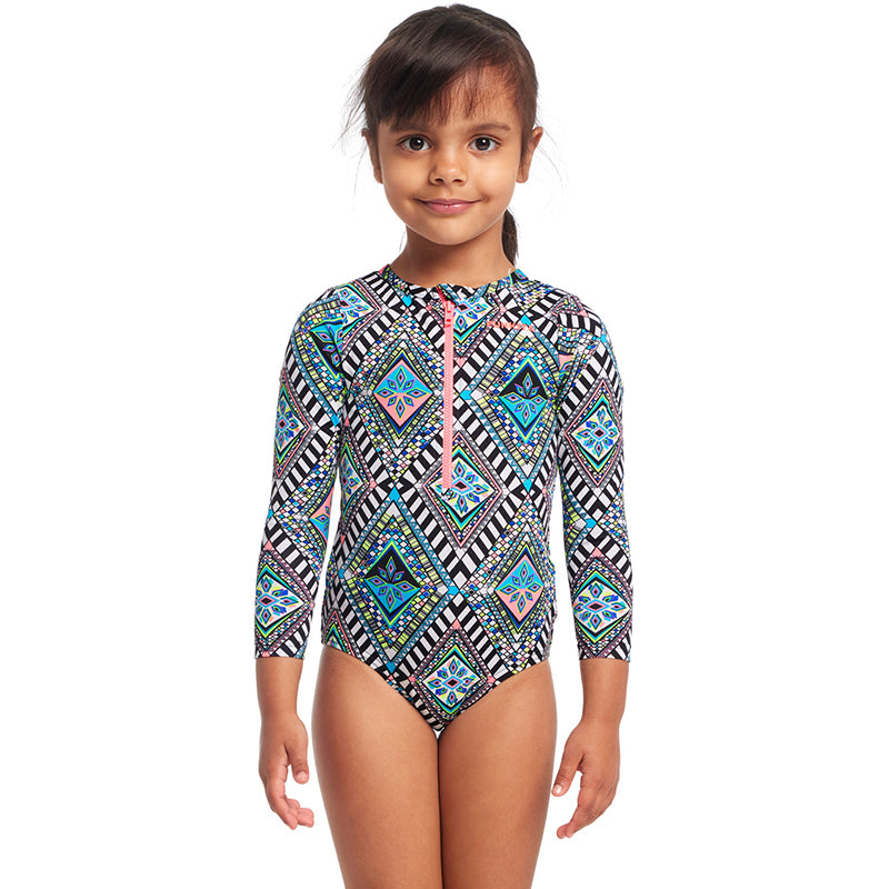 Funkita - Weave Please - Toddler Girls Sun Cover One Piece