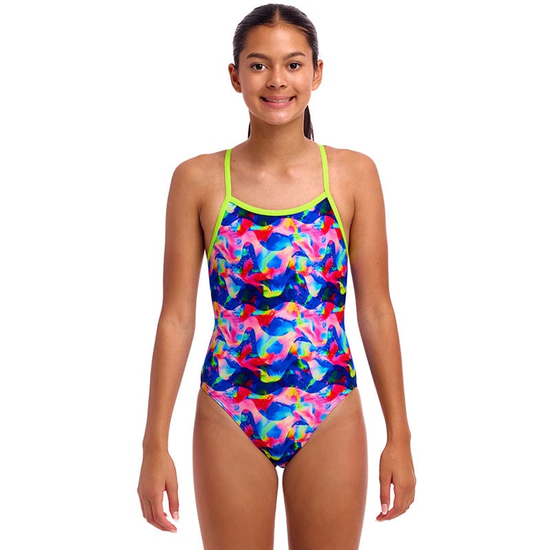 Funkita - Wet Wave - Girls Eco Single Strap One Piece