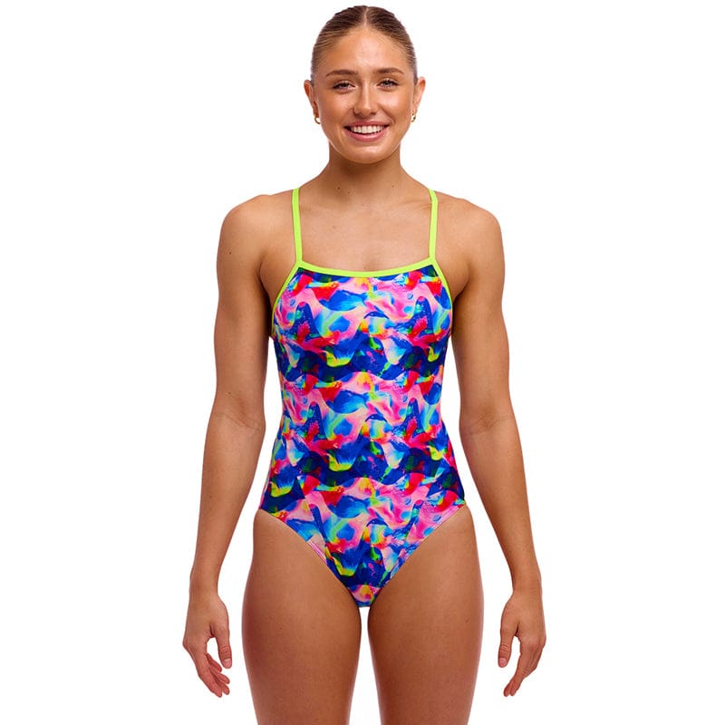 Funkita - Wet Wave - Ladies Eco Single Strap One Piece