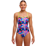 Funkita - Wet Wave - Ladies Eco Single Strap One Piece