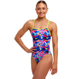 Funkita - Wet Wave - Ladies Eco Single Strap One Piece