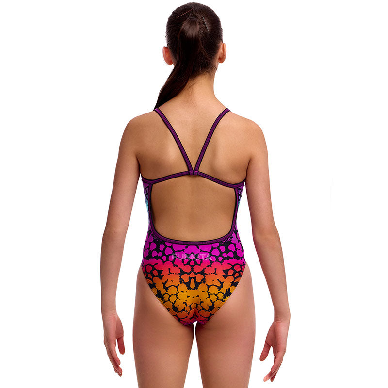 Funkita - Wild Animal - Girls Eco Single Strap One Piece