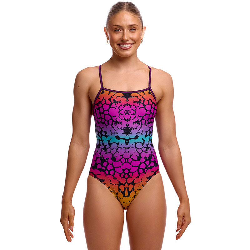 Funkita - Wild Animal - Ladies Eco Single Strap One Piece