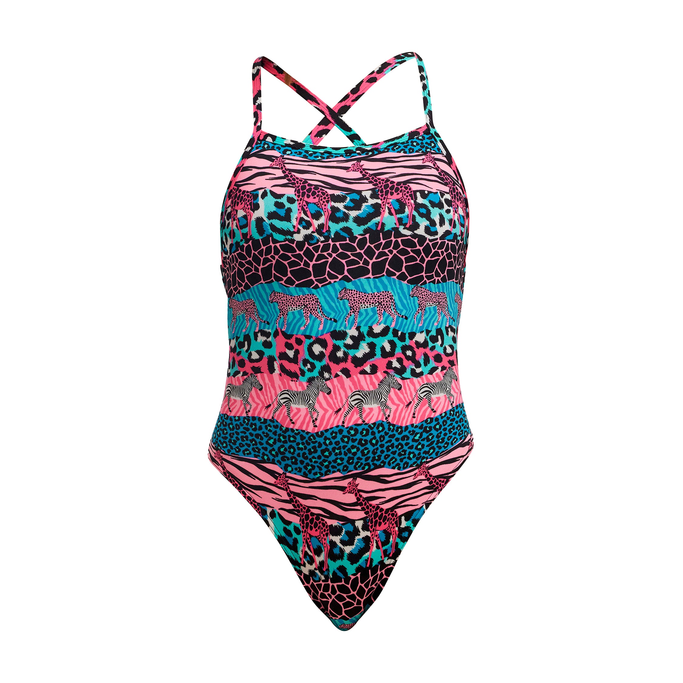 Funkita - Wild Things - Girls Eco Strapped In One Piece