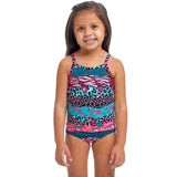 Funkita - Wild Things - Toddler Girls Eco Printed One Piece