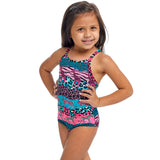 Funkita - Wild Things - Toddler Girls Eco Printed One Piece
