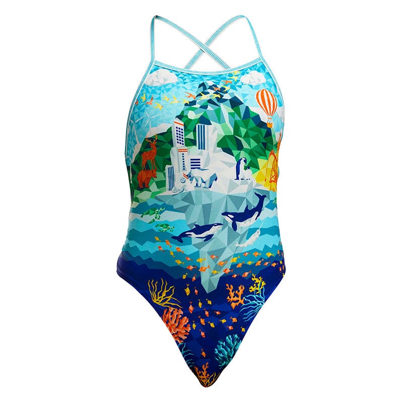 Funkita - Wildermess - Girls Eco Strapped In One Piece