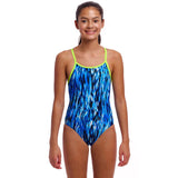 Funkita - Wing Streak - Girls Eco Diamond Back One Piece