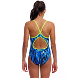 Funkita - Wing Streak - Girls Eco Diamond Back One Piece