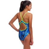 Funkita - Wing Streak - Girls Eco Diamond Back One Piece
