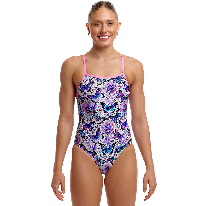 Funkita - Wings To Fly - Ladies Eco Single Strap One Piece