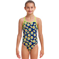 Funkita - You Lemon - Girls Eco Diamond Back One Piece