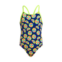 Funkita - You Lemon - Girls Eco Diamond Back One Piece