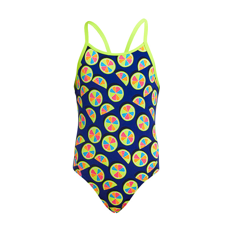 Funkita - You Lemon - Girls Eco Diamond Back One Piece