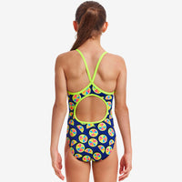 Funkita - You Lemon - Girls Eco Diamond Back One Piece