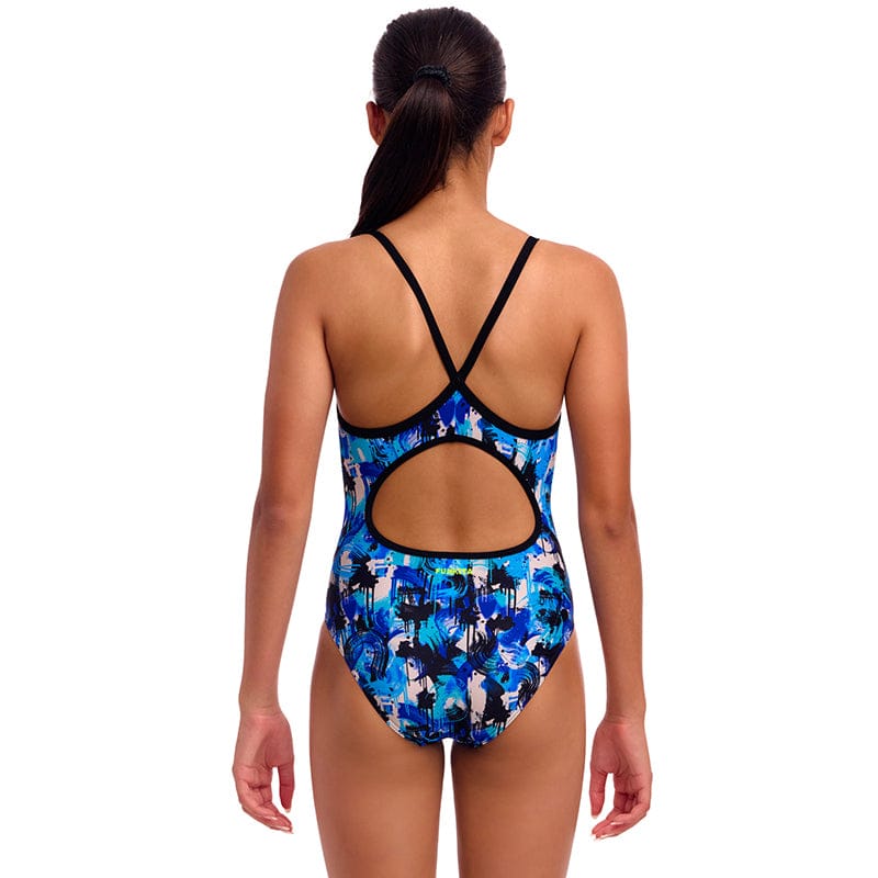 Funkita - You Messer - Girls Eco Diamond Back One Piece