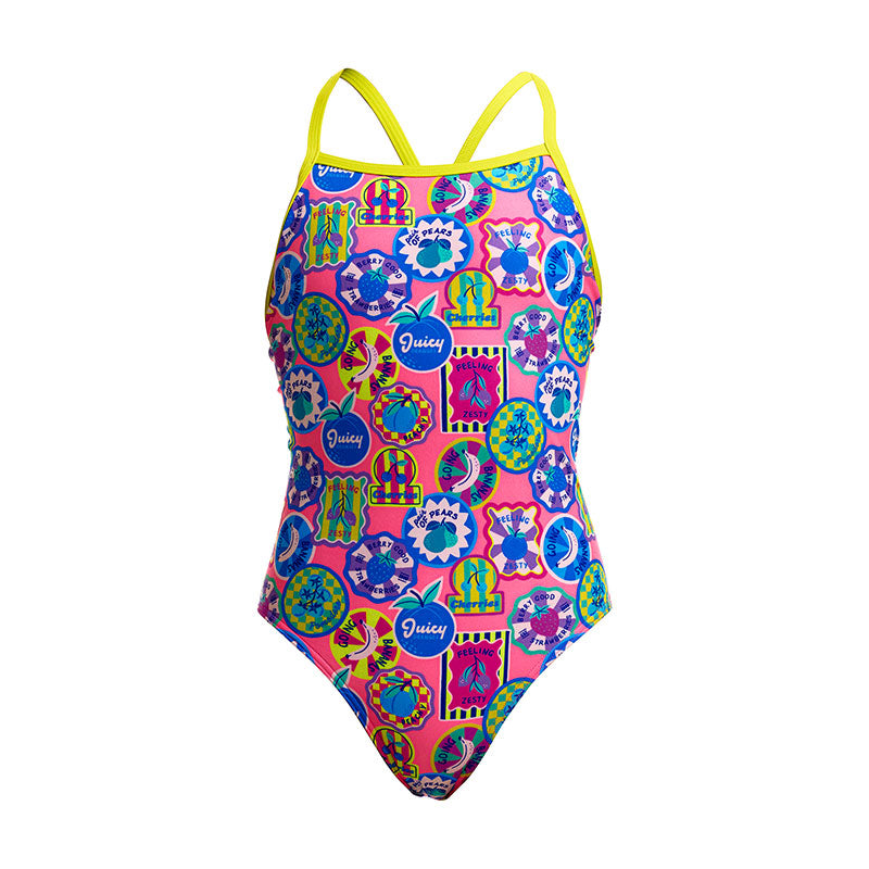 Funkita - Zesty Besty - Girls Eco Tie Me Tight One Piece