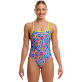 Funkita - Zesty Besty - Ladies Eco Tie Me Tight One Piece