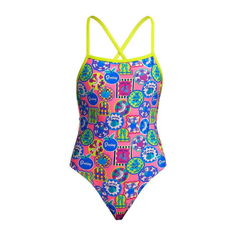 Funkita - Zesty Besty - Ladies Eco Tie Me Tight One Piece