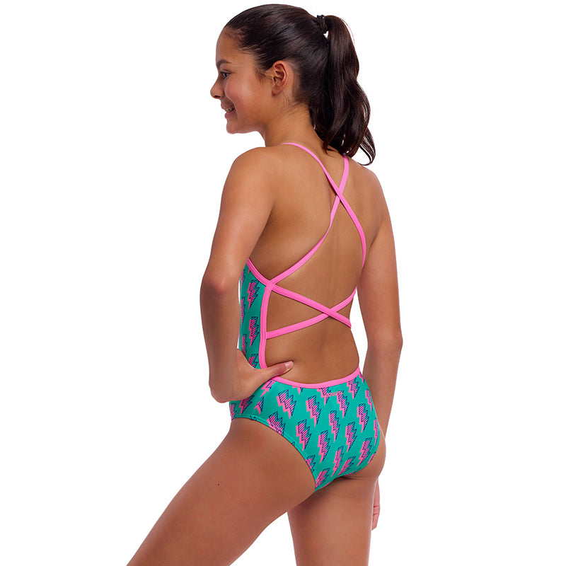 Funkita - Zip Zap - Girls Eco Strapped In One Piece