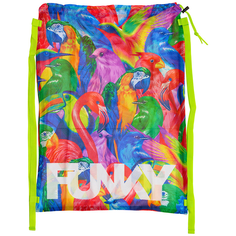 Funky - Bright Birds - Mesh Gear Bag