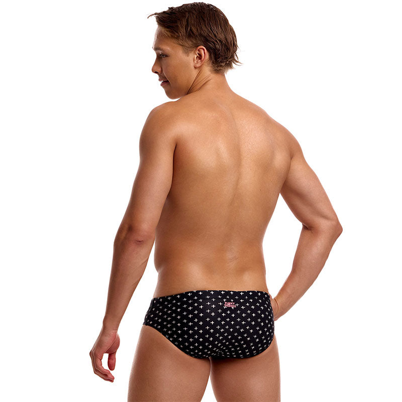Funky Trunks - Be Positive - Mens Eco Classic Briefs